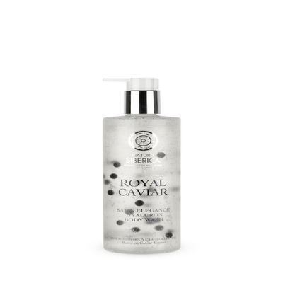 Natura Siberica Royal Caviar Satin Elegance Hyaluron Body Wash, 400 ml
