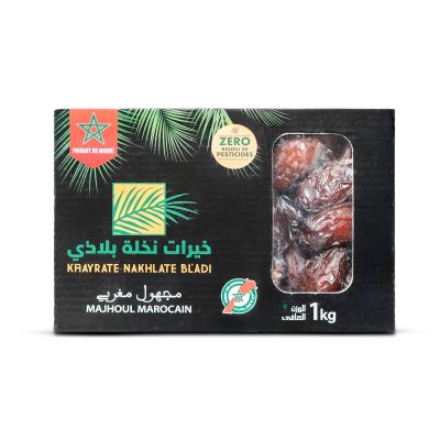 Makarem Medjool LARGE Premium Dates from Morocco, 5 kg (5 x 1 kg) | Medjool Dates | King Dates from the Fresh Harvest | Unique Caramel Flavor | 100% Fresh Harvest | No Additives