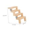 HYTROVE Wooden Bird Climbing Ladder view 2