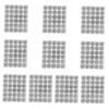 900-Piece Aluminum Foil Lash Pads for Salon Eyelash Extensions view 1