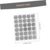 900-Piece Aluminum Foil Lash Pads for Salon Eyelash Extensions view 2