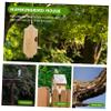 CAXUSD Hanging Hummingbird House for Outdoors, Small Decorative Birdhouse with Simple Hanging System, Lightweight and Rustic, for Garden, Balcony, or Patio view 3