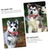 BESPORTBLE 8-Piece Pet Collars with Bow, Valentine's Day Ribbon Accessory for Dogs and Cats, Random Style view 3