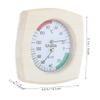IWOWHERO Wooden Sauna Thermometer with Hygrometer for Sauna and Steam Room view 2