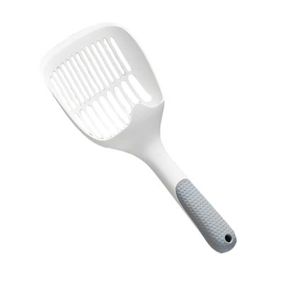 BUGUUYO 2-Pack Cat Litter Scoops with Long Handle and Non-Slip Grip