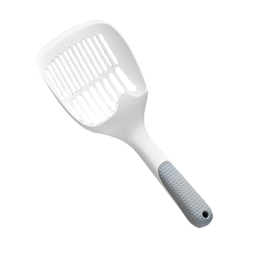 BUGUUYO 2-Pack Cat Litter Scoops with Long Handle and Non-Slip Grip