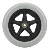 7-Inch Wheelchair Front Wheels, Rubber Wheels for Wheelchairs view 1