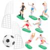MAGICLULU PVC Soccer Cake Decorations, Reusable Birthday Party Toppers for Soccer Fans view 1