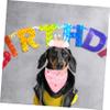 BUGUUYO Pink Dog Birthday Hat with Chic Breathable Polyester Design view 4