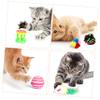 BUGUUYO 20-Piece Cat Toy Set for Indoor Cats, Interactive Tunnels, Balls and Toys for Exercise and Fun view 2