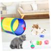 BUGUUYO 20-Piece Cat Toy Set for Indoor Cats, Interactive Tunnels, Balls and Toys for Exercise and Fun view 4