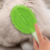 Cat Brush, Kitten Brush | Durian-Shaped Hair Removal Comb for Soft Cat Hair | Gentle Massage Brush to Reduce Hairballs view 3