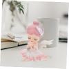 Alipis Set of 3 Ballet Girl Resin Cake Decorations view 2