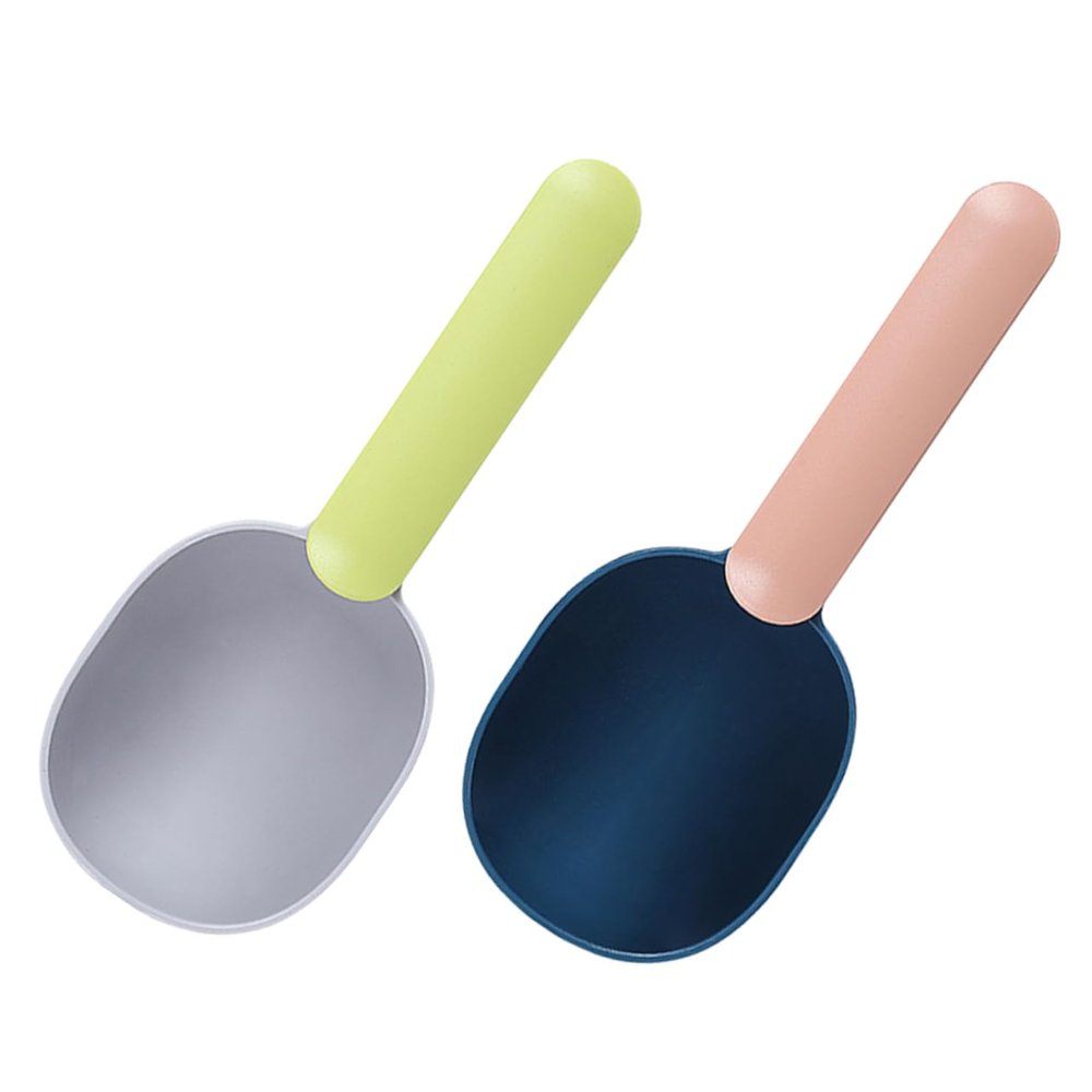 BUGUUYO 2-Piece Multifunctional Pet Food Scoops, Durable Dog and Cat Food Scoops, Thick and Easy to Clean for Portioning Food