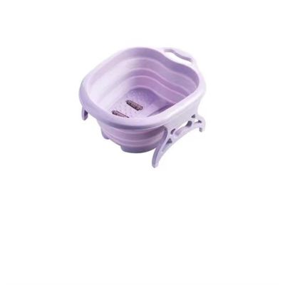 EPTWALS Foldable Foot Bath Bucket, Purple