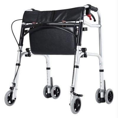 Walking Aid, Lightweight Adjustable Folding Walker