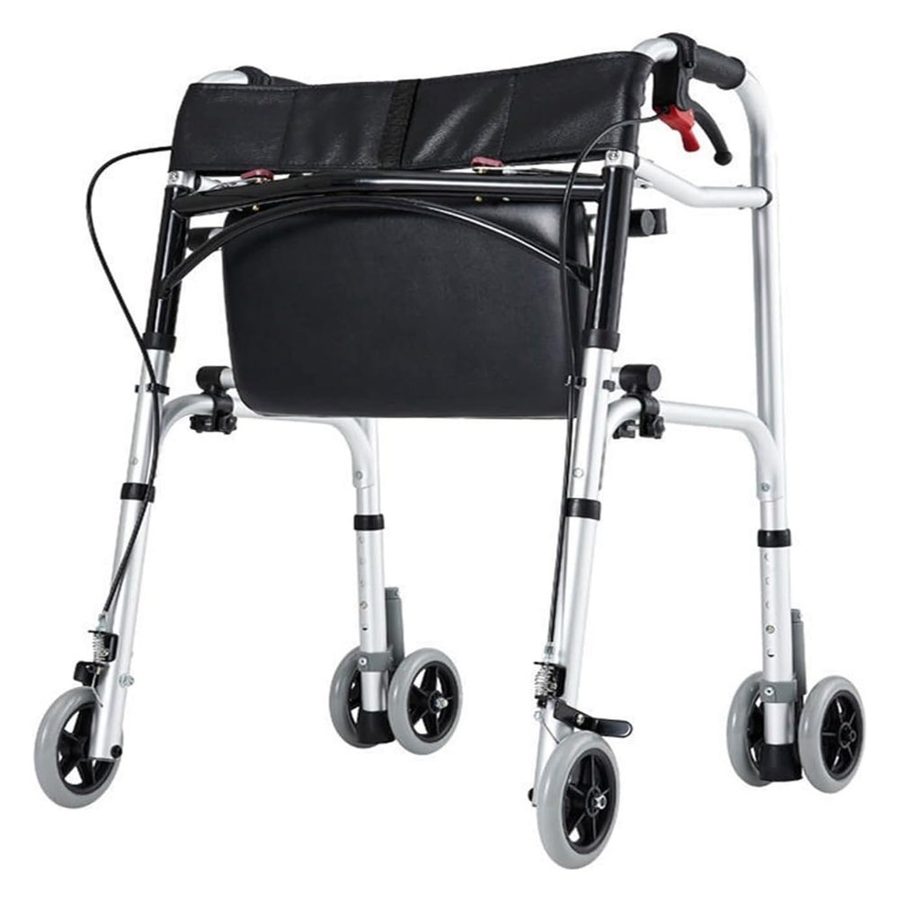 Walking Aid, Lightweight Adjustable Folding Walker