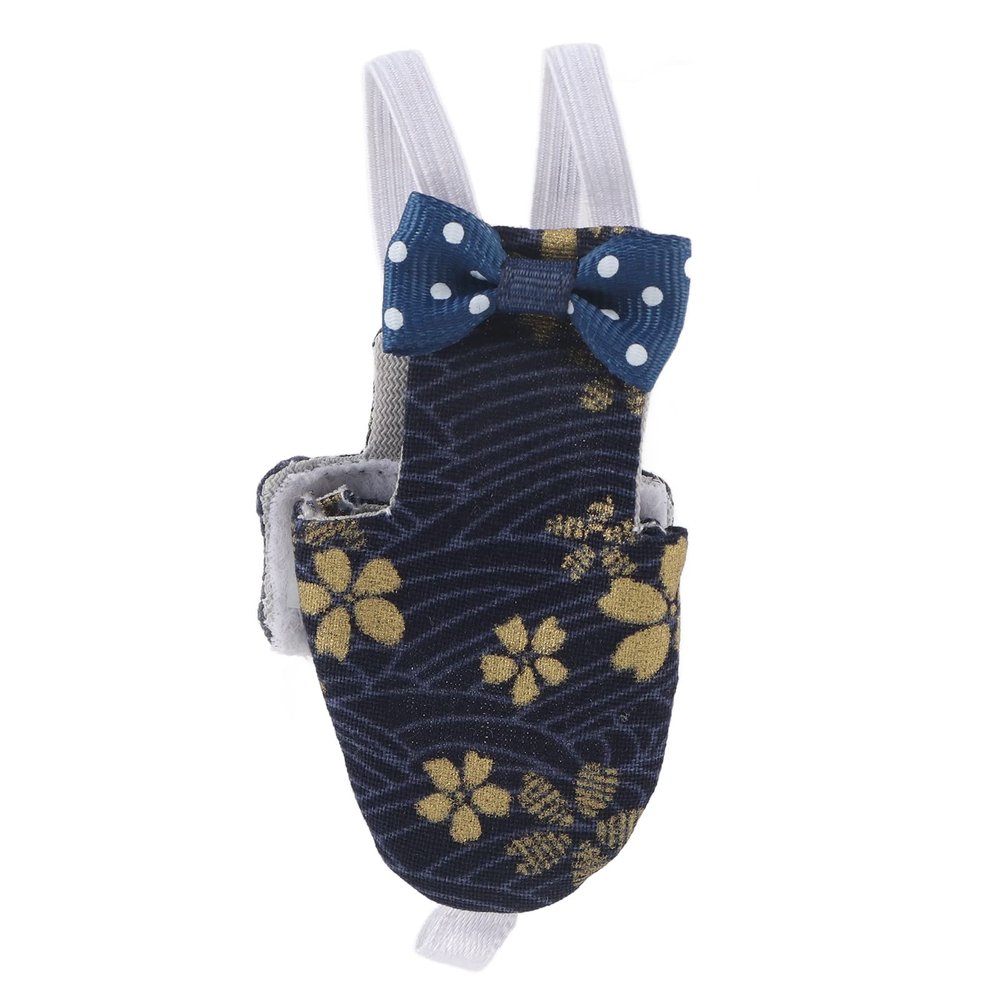 Adjustable Bird Diaper with Golden Flower Pattern for Pet Birds