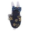 Adjustable Bird Diaper with Golden Flower Pattern for Pet Birds view 1