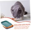 Flat Cat Food Bowls, 5-Pack, PP view 4