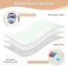 Mintcreme Pad for Adult Bedwetting, Absorbent and Leakproof, 86.4 x 132.1 cm view 3