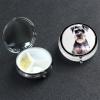 Well-Behaved Schnauzer Metal Pill Organizer with 3 Compartments view 1
