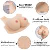 SUAFAXNG Realistic Silicone Breast Plate, B–G Cup view 3