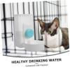 BUGUUYO Automatic Water Dispenser with Unique Design, Hanging Drinking Bottle for Dogs and Cats, Easy to Install, Leakproof and Clean view 3