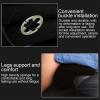 Car Seat Leg Support Extension Cushion, Leather, Coffee view 3