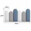 Self-Adhesive 3D Wall Panels, Waterproof Polyurethane Wall Stickers for Kids' Rooms view 2