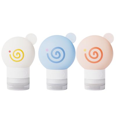 90 mL Travel Bottle Set, Leakproof Squeezable Bottles