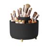 DASITON 360° Rotating Makeup Organizer with 5 Compartments, Black view 1