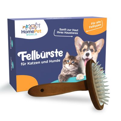 HomePetWorld Massage Brush for Long and Short Hair
