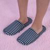 UPALDHOU Men's Soft Cotton Travel Slippers with Bag, Foldable Non-Slip House Slippers view 4