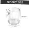 HAPINARY Aquarium Fish Feeder with Suction Cup view 2