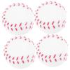 DECOMELODY 4-Pack Dog Toy Squeaky Tennis Balls view 1