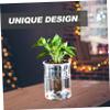 DECOMELODY Transparent Goldfish Aquarium Pot view 4