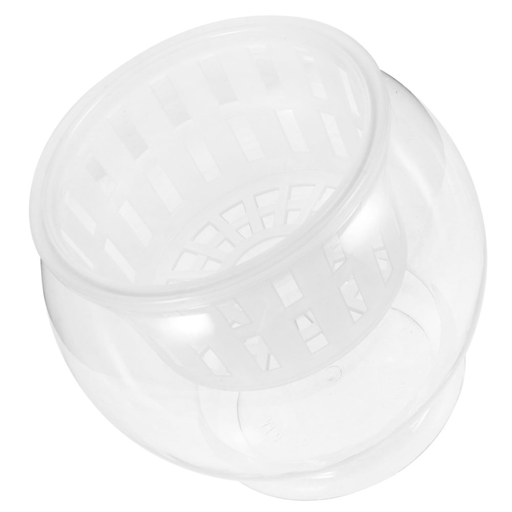 DECOMELODY Small Plastic Aquarium Pot for Fish