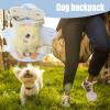 Dog Backpack Harness with Leash view 2