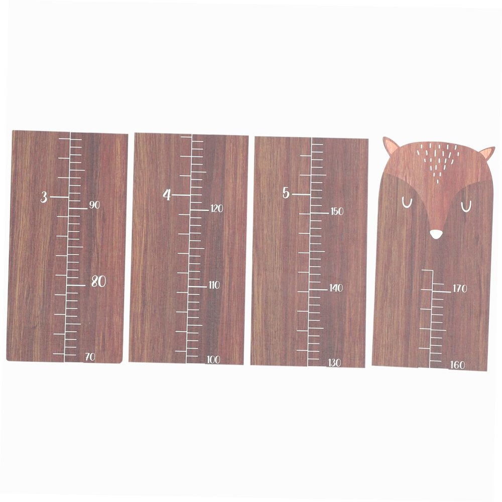 BESTonZON Wooden Wall Growth Chart for Kids