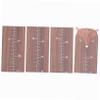 BESTonZON Wooden Wall Growth Chart for Kids view 1