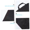 Car Backseat Organizer with Folding Table, Black Oxford Fabric view 4