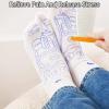 Reflexology Socks with Trigger Point Massage Tools, Green Men's Set view 2