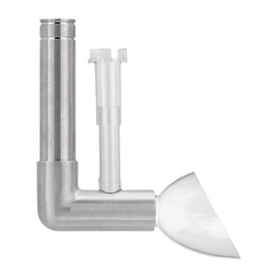 LOVIVER Stainless Steel Aquarium Outlet Skimmer, Surface Protein Remover for Planted Tanks, 18 mm