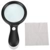 Mavaol 10x Handheld Magnifying Glass, LED-Lit, Adjustable Lighting, Scratch-Resistant, Portable, Ideal for Seniors, Crafts, Reading, Cards and Stamps view 1