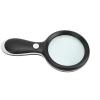 Mavaol 10x Handheld Magnifying Glass, LED-Lit, Adjustable Lighting, Scratch-Resistant, Portable, Ideal for Seniors, Crafts, Reading, Cards and Stamps view 3