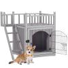Akinerri Weatherproof Outdoor Cat House view 1