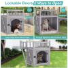 Akinerri Weatherproof Outdoor Cat House view 3
