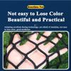 Safety Rope Net for Children, Pets and Balconies, 1 m x 7 m, Black view 3
