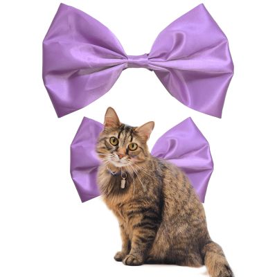 AWOCAN Cat Collar with Large Bow, Adjustable, Breakaway
